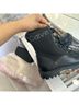 Calvin Klein Black Ankle Boots Size 5 1/2 - photo 3