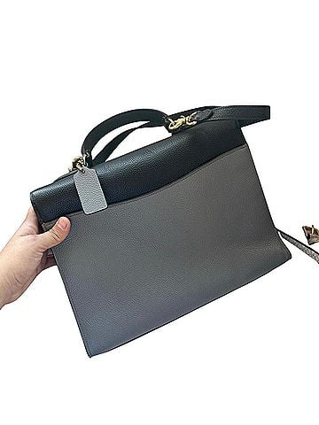 Coach Leather Satchel (view 2)