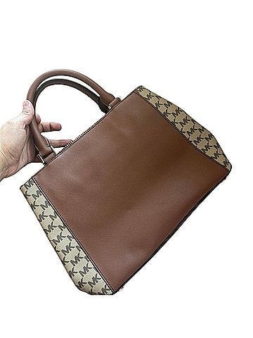Michael Kors Leather Tote (view 2)
