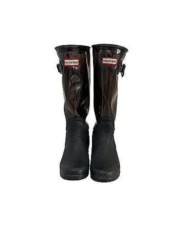 Hunter Transparent Shaft Rain Boots Boots (view 1)
