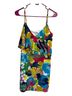 J.Crew 100% Polyester Floral Multi Color Cocktail Dress Size 4 - photo 1