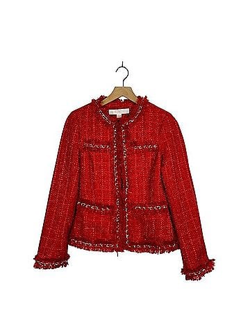 Boston Proper Parisian Gold Chain Trim Blazer (view 1)