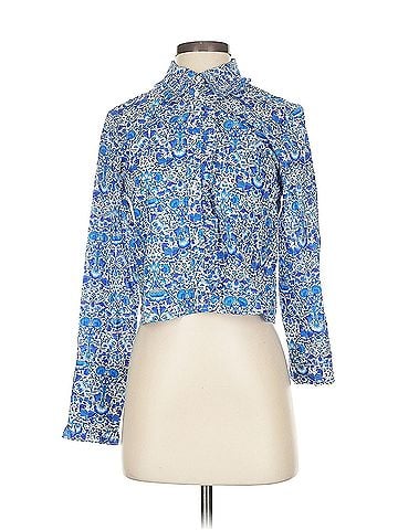 Liberty Art Fabrics for J.Crew Liberty Art Fabrics For J.Crew 3/4 Sleeve Blouse (view 1)