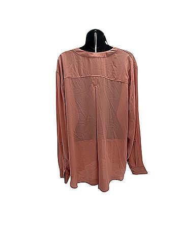 Soho JEANS NEW YORK & COMPANY Long Sleeve Blouse (view 2)