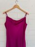 Bebe Babydoll Cowl Satin Midi Slip Dress Casual Dress - photo 5