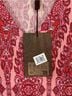 ETRO Paisley Pink Red Silk Pullover Sweater Size 6 - photo 9