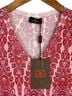 ETRO Paisley Pink Red Silk Pullover Sweater Size 6 - photo 8