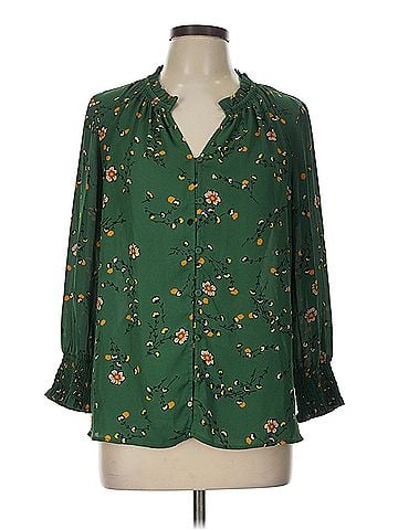 DR2 Dr2 3/4 Sleeve Blouse (view 1)