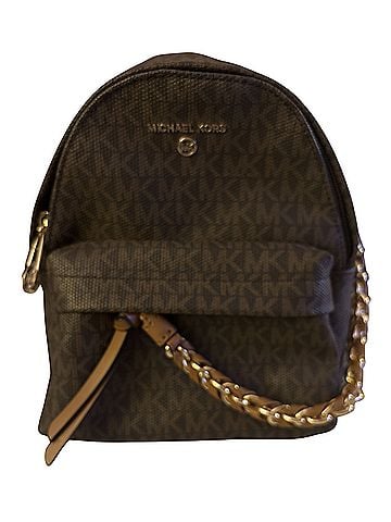 Michael Kors Leather Backpack (view 1)