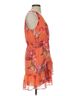 Express 100% Polyester Tropical Orange Express Cocktail Dress Size XS - photo 3