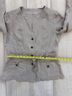 Gerard Darel 100% Linen Tan Blazer Size 4 - photo 13