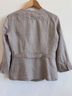 Gerard Darel 100% Linen Tan Blazer Size 4 - photo 7