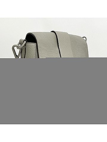 Fendi Fendi Baguette Leather Shoulder Bag, Gray, Men's (view 2)