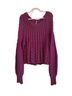 Free People Purple Pullover Sweater Size XL - photo 1