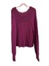 Free People Purple Pullover Sweater Size XL - photo 2