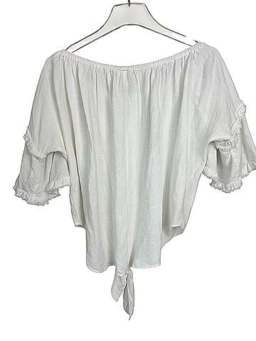 Umgee Short Sleeve Blouse (view 2)