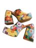 Strategy Inc. Floral Multi Color Wedges Size 8 - photo 2