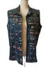 Chico's Graphic Blue Vest Size L - photo 1