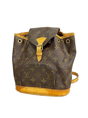 Louis Vuitton Louis Vuitton Monogram Mini Montsouris Backpack M51137 Brown Women's (view 1)