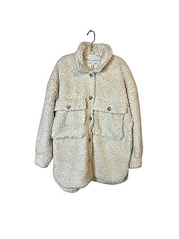 English Factory Teddy Sherpa Oversized Coat Jacket Jacket (view 2)