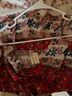 Japna 100% Polyester Floral Red Multi Color Romper Size L - photo 3