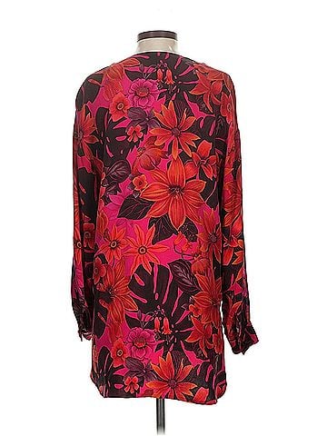 Dana Buchman Dana Buchman Long Sleeve Silk Top (view 2)