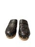 Aerosoles Floral Black Brown Mule/Clog Size 8 1/2 - photo 1