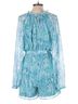 Venus 100% Polyester Paisley Teal Venus Romper Size L - photo 2