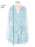 Venus 100% Polyester Paisley Teal Venus Romper Size L - photo 3