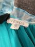Venus 100% Polyester Paisley Teal Venus Romper Size L - photo 4