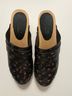 Aerosoles Floral Black Brown Mule/Clog Size 8 1/2 - photo 3