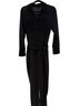 Noir Solid Black Jumpsuit Size M - photo 1