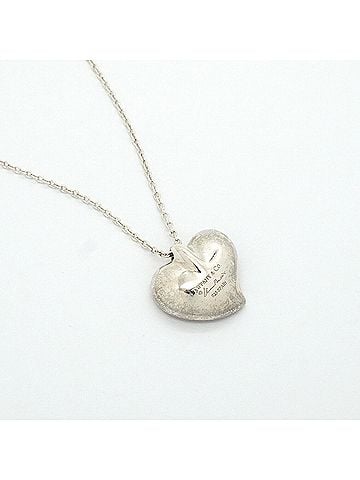 Tiffany & Co. Tiffany &amp; Co. Full Heart Necklace, Sterling Silver 925, Women's (view 2)