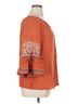 Max Studio 100% Rayon Orange Max Studio 3/4 Sleeve Blouse Size 1X - photo 3