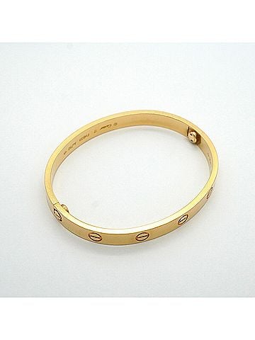 Cartier Cartier Love Bracelet Bangle, 18K Yellow Gold, Ladies (view 2)