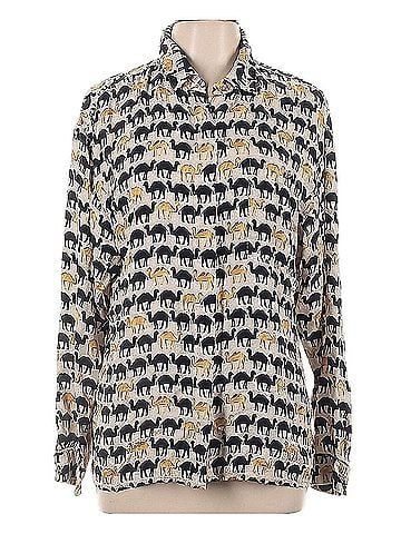 Maggy London Long Sleeve Blouse (view 1)