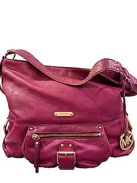 Michael Kors Leather Hobo (view 1)