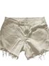 Gap White Denim Shorts Size 4 - photo 1