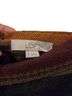 Ann Taylor LOFT Stripes Multi Color Black Burgundy Orange Green Wool Skirt Size 6 - photo 3
