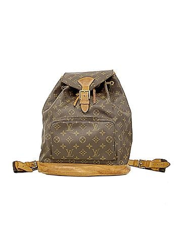 Louis Vuitton Louis Vuitton Monogram Montsouris GM Backpack/Daypack M51135 Brown (Women's) (view 1)