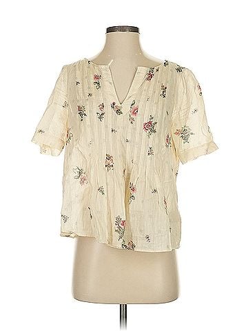 Maeve Maeve Short Sleeve Blouse (view 1)