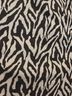 Chico's Animal Print Black White Denim Jacket Size 1X - photo 6