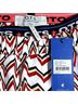 One Teaspoon Chevron-herringbone White Red Blue Athletic Shorts Size XXS - photo 4