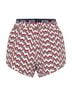 One Teaspoon Chevron-herringbone White Red Blue Athletic Shorts Size XXS - photo 2