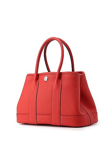 Hermès Hermes Tote Bag Neo Garden 23 Rouge Ladue Negonda G Stamp Handbag HERMES (view 2)