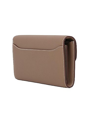 Hermès Hermes Constance To Go Long Wallet, Etoupe Evercolor, K Stamp, Shoulder HERMES WALLET (view 2)