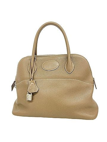 Hermès Hermes Bolide 31 handbag, Taurillon Clemence leather, Etoupe, D stamp, ladies'. (view 1)
