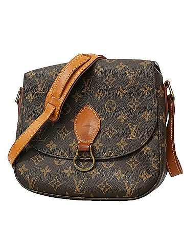 Louis Vuitton Louis Vuitton Monogram Saint Cloud GM Shoulder Bag M51242 Brown Women's (view 1)