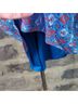 Daniel Rainn 100% Polyester Graphic Blue Red White Casual Dress Size S - photo 5