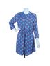 Daniel Rainn 100% Polyester Graphic Blue Red White Casual Dress Size S - photo 1